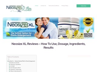 NeoSize XL Review
https://www.neosizexl.us/