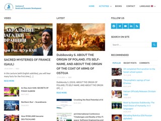 Institute of Social and Economic Development
http://isedworld.org/