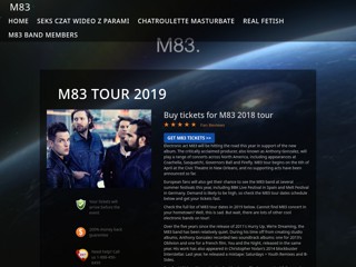 M83 Tour
http://m83tourdates.com