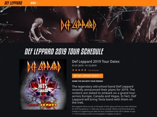 Def Leppard Tours
http://defleppardtours.com/