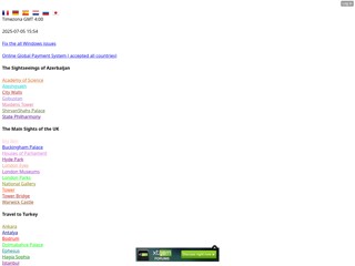 The Sightseeings
http://kesemen.wap.sh