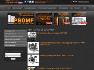 Промышленная группа «ПРОМФ»: емкости и оборудование для пищевой промышленности
http://promf.com