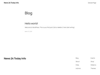 Новости 24 Сегодня
http://news24today.info