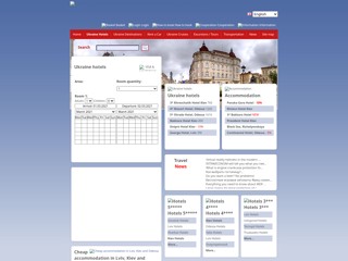 Ukraine Hotels Online
http://www.ukrainehotelsonline.com