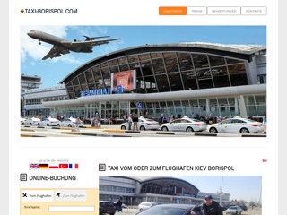 Taxi vom und zum Kiew Borispol Flughafen
https://de.taxi-borispol.com