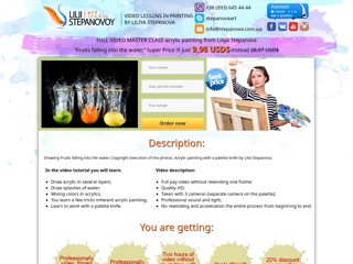 Видео уроки фрукты Eng
http://stepanova.com.ua/video/en