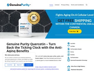 Genuine Purity Quercetin
https://www.quercetinpurity.com/