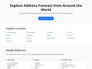 Example Address
https://exampleaddress.com
