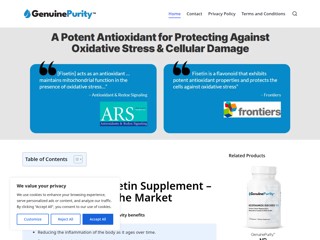 Genuine Purity Fisetin Supplement
https://www.fisetingp.com/