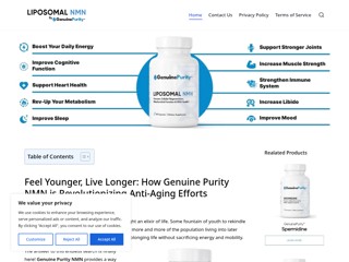 Genuine Purity NMN
https://www.nmnpurity.com/