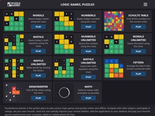Puzzle Games
https://puzzlegames.games