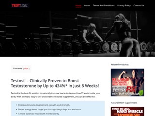 Testosil - Official Website
https://www.testosilplus.com/