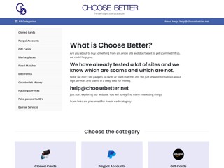 ChooseBetter
http://choosebetter.net