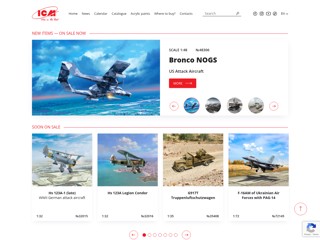 ICM - Plastic model kits
http://www.icm.com.ua