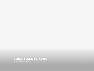 Serge Tiagnyriadno - singer, songwriter
https://serge.org.ua
