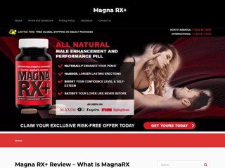 Magna RX+ Review - What Is Magna RX Is Used For?
https://www.magnaquest.net/