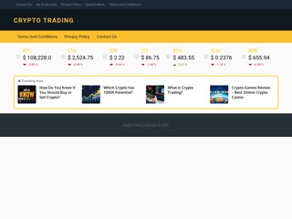 Crypto News 2025: Trading, Mining, Masternodes
https://www.cryptotradingway.com