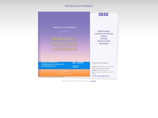 Электронный журнал
http://journal.ie.asm.md/