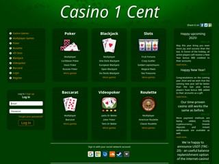 Casino 1 Cent - online internet casino
http://www.one1cent.net