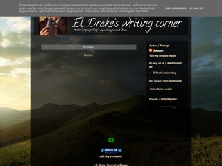 Писательский уголок Эл. Дрейка | El. Drake's writing corner
http://el-drake.blogspot.com/
